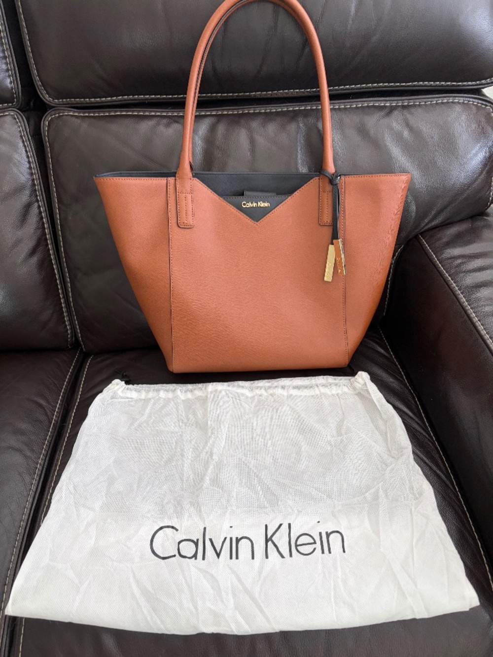 Calvin Klein Large purse with cover bag
